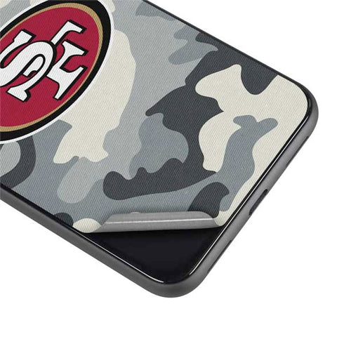 NFL San Francisco 49ers Camo Google Pixel 4 XL Skin